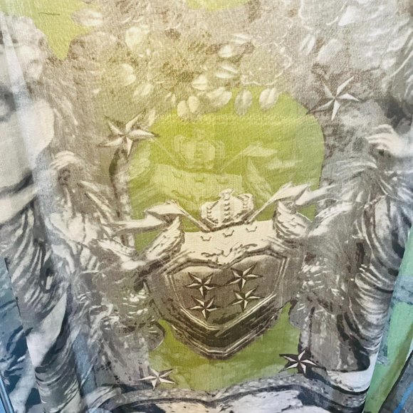 NWT Artistic Oversized Angel Wings Scarf by Sana – Handmade Elegance - Picture 10 of 16